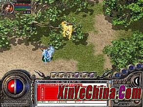 蓝月传奇新区冲级